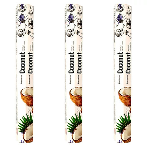 عود خوشبوکننده دارشان نارگیل( coconut) 20 عددی